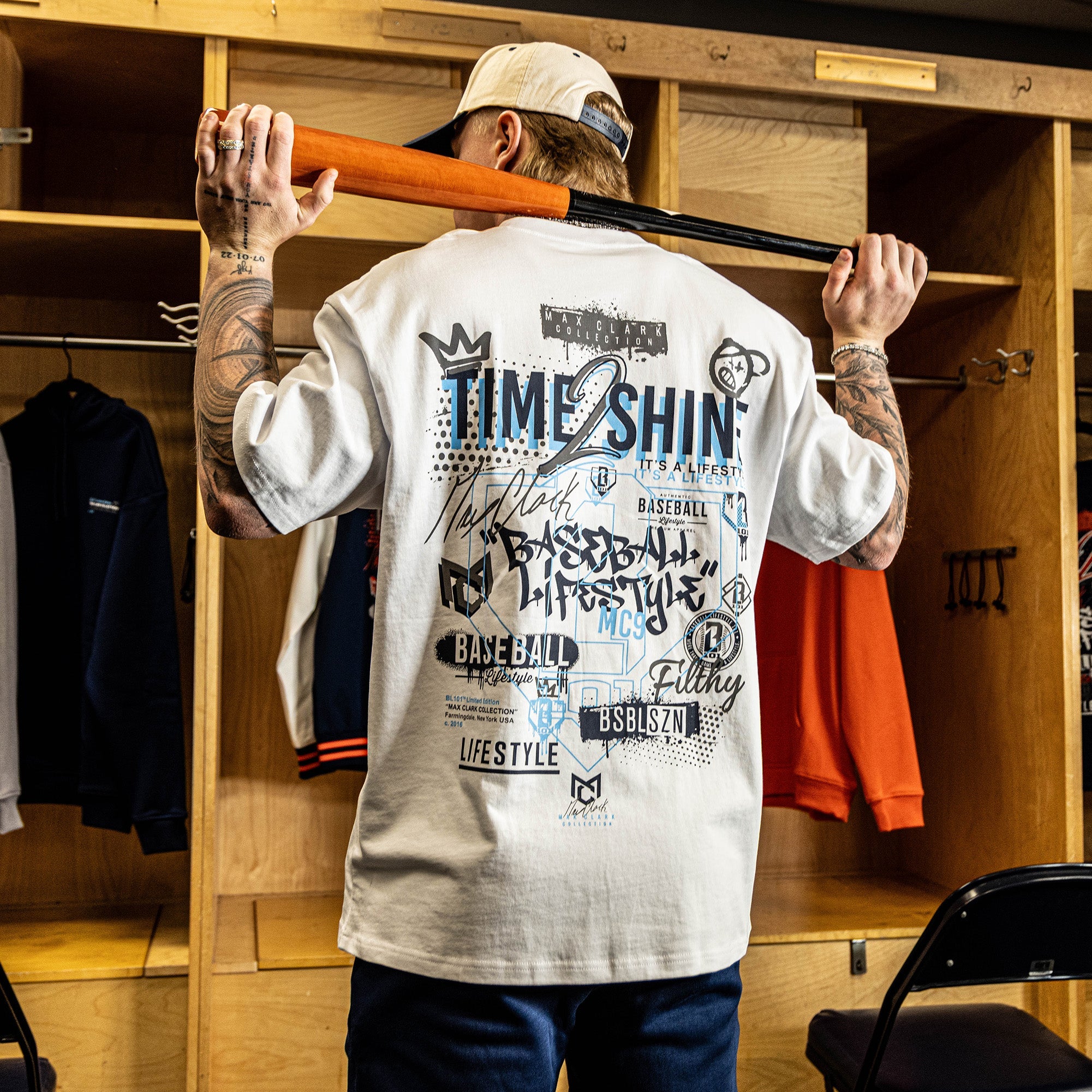 Max Clark Tee - White