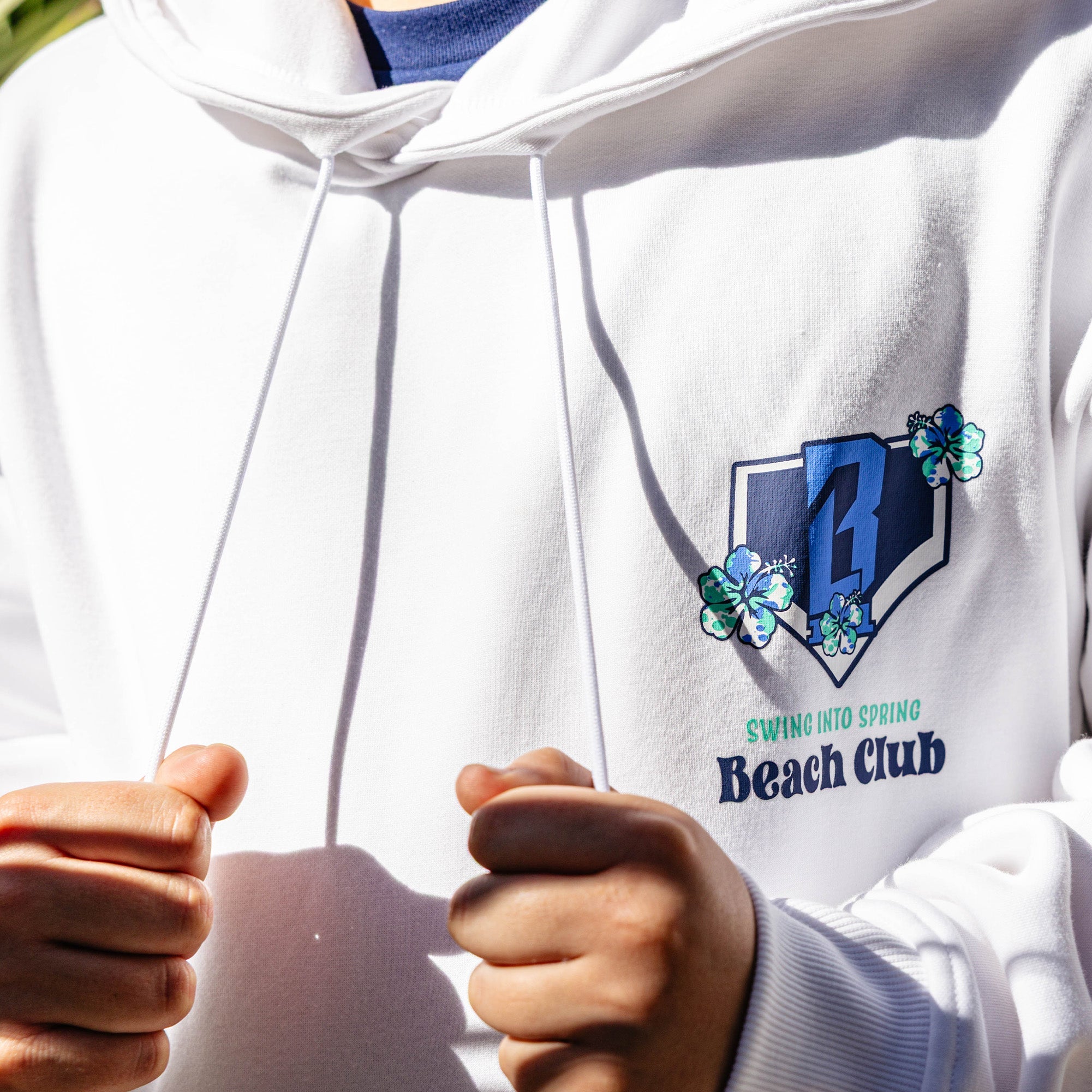 Petal Play Beach Club Hoodie