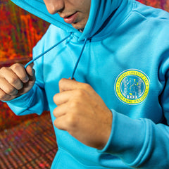 Splatter Hoodie - Blue