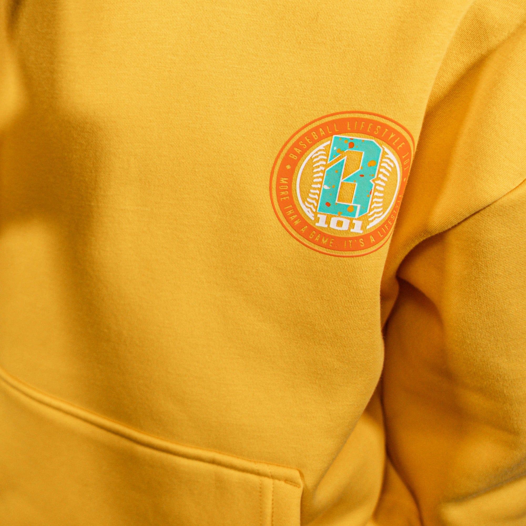 Splatter Hoodie - Orange