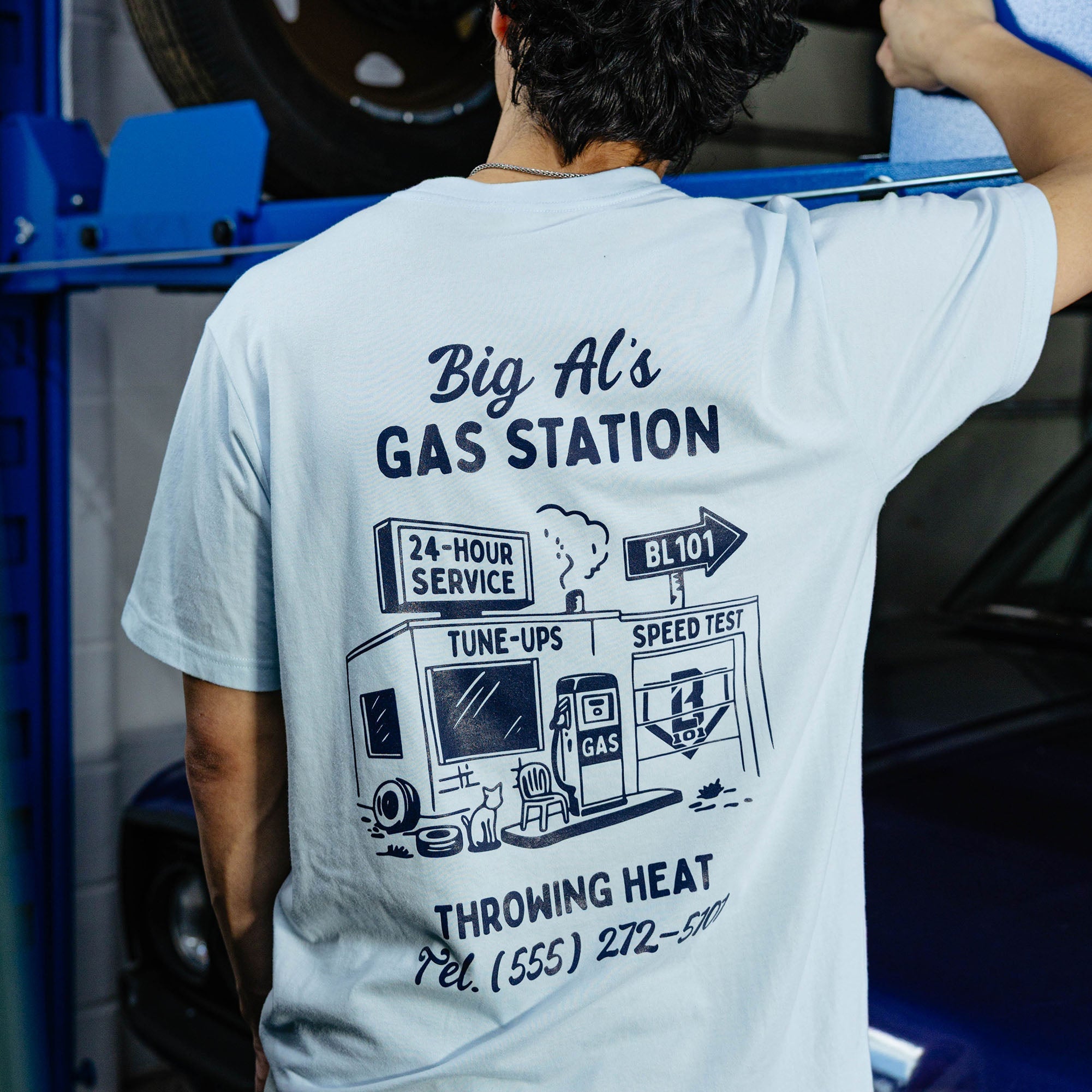 Throwing Heat Tee
