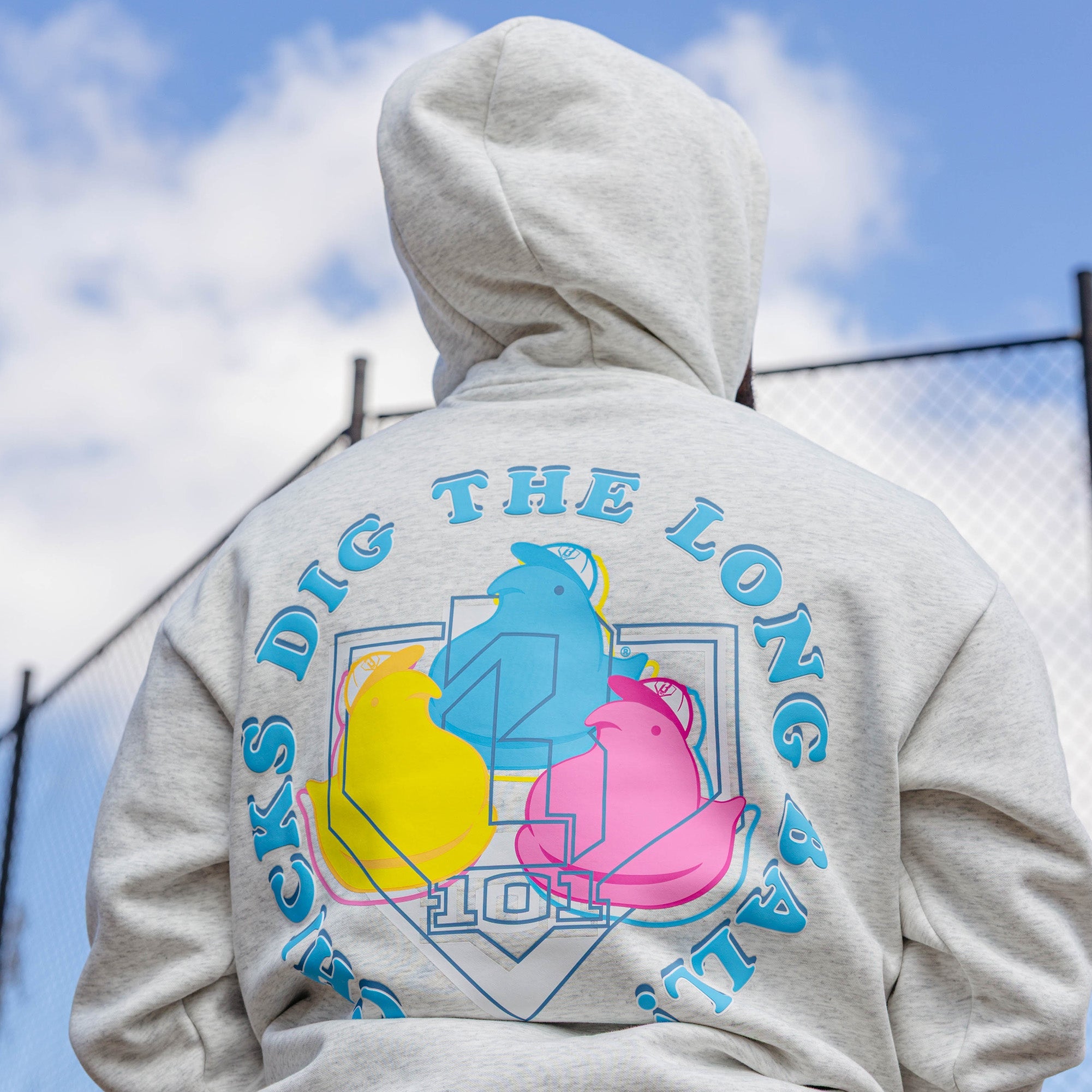 Chicks Dig The Long Ball Hoodie