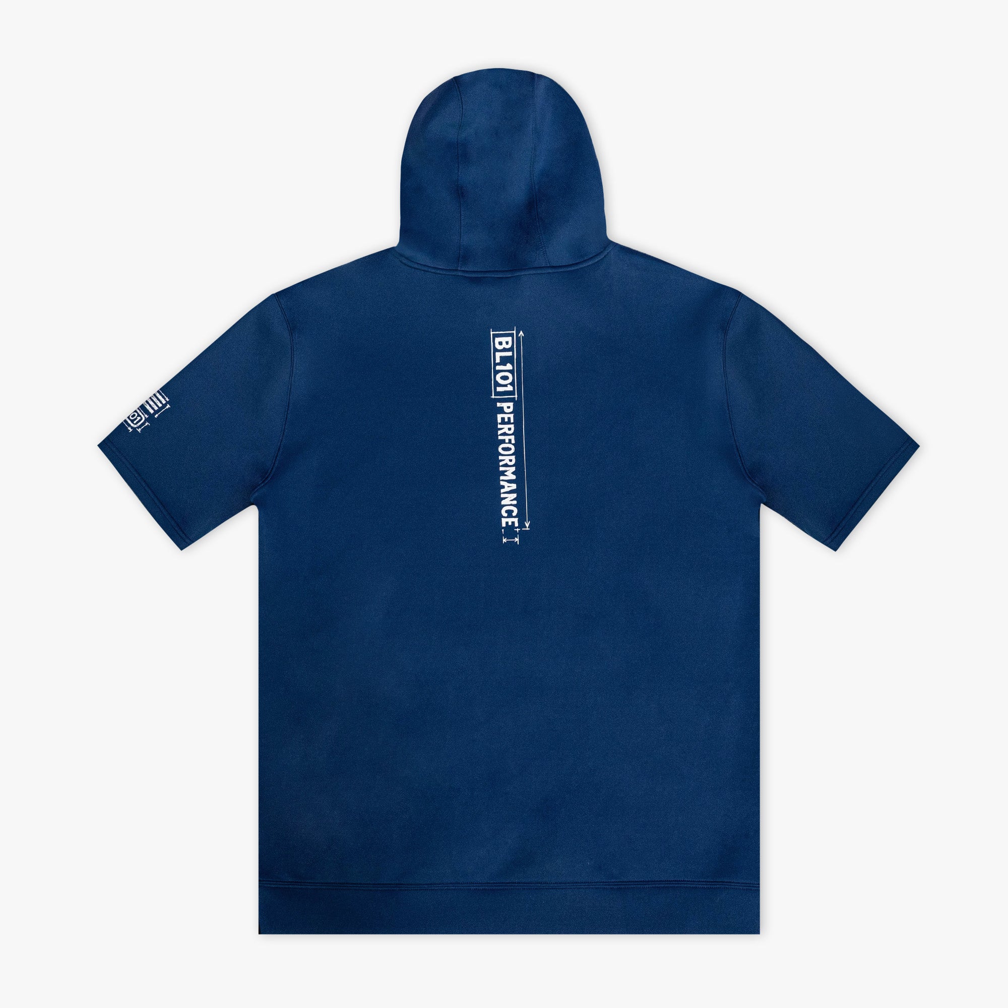 BSBL-SZN Short Sleeve Youth Hoodie V3 - Blueprint