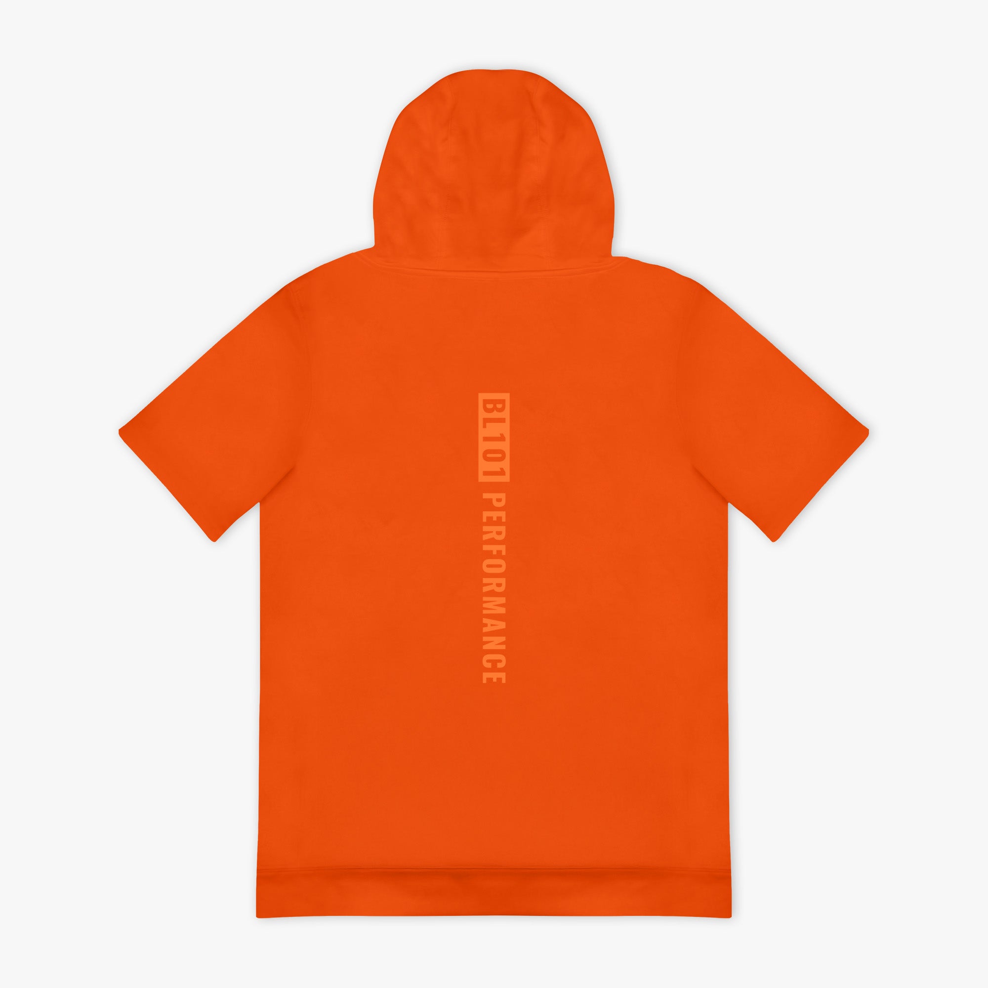 BSBL-SZN Youth Short Sleeve Hoodie V3 - Orange