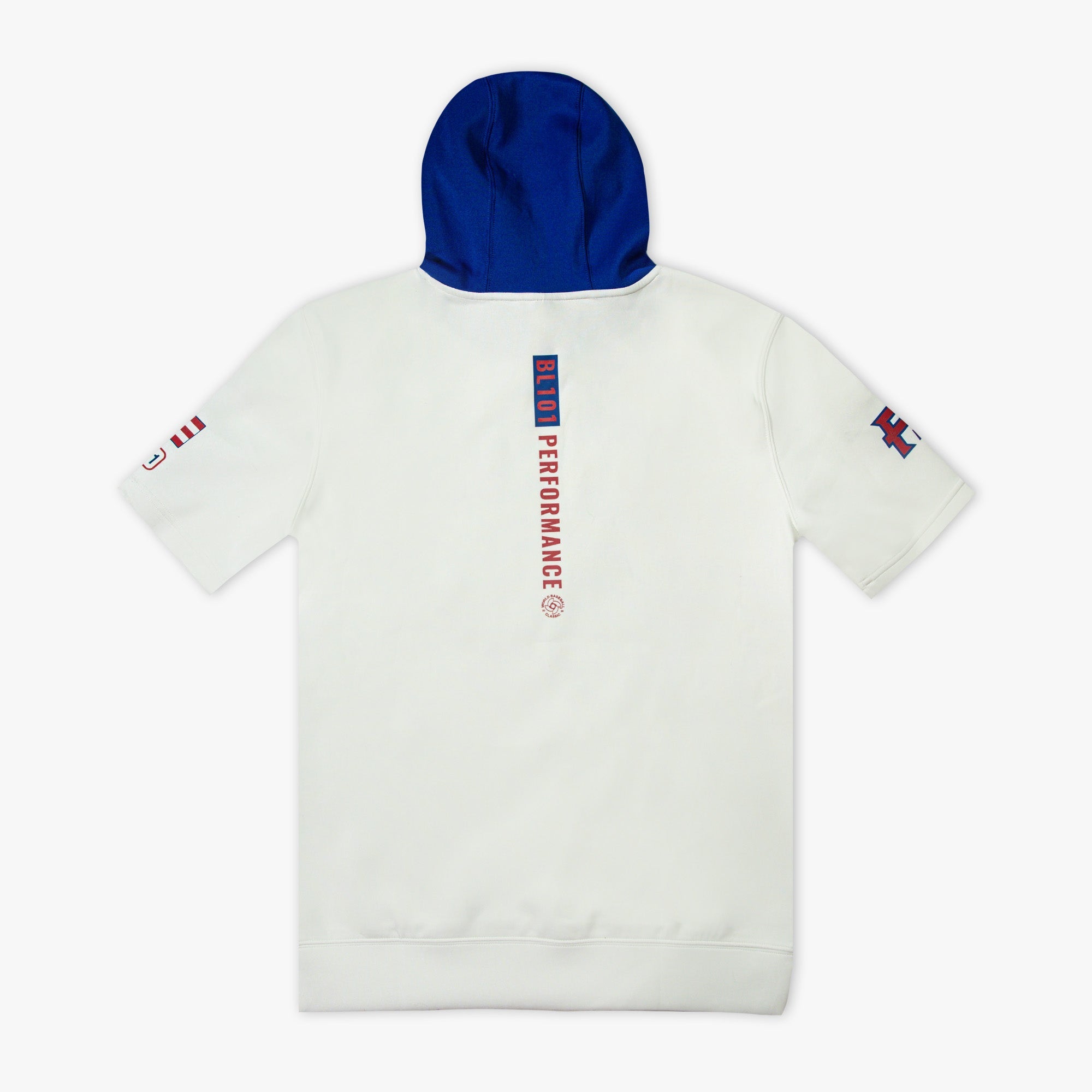 BSBL-SZN Youth Short Sleeve Hoodie V3 - Puerto Rico