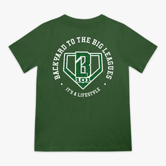 Backyard To Big League Youth Tee - Green