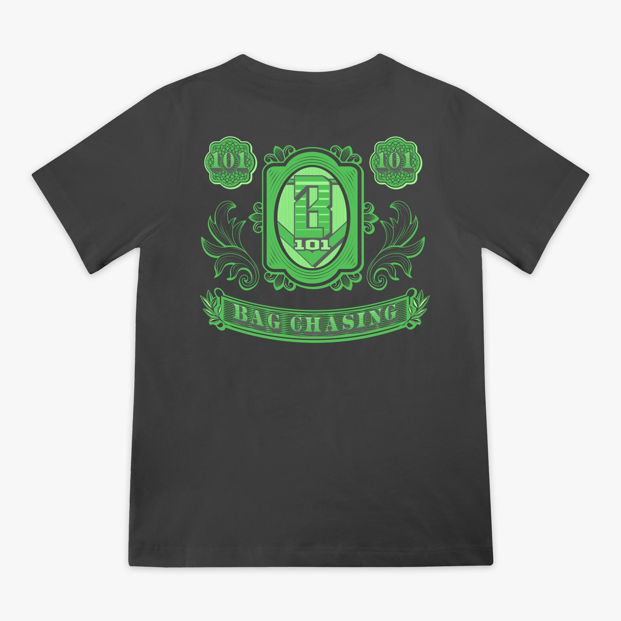 Bag Chaser Youth Tee - Gray