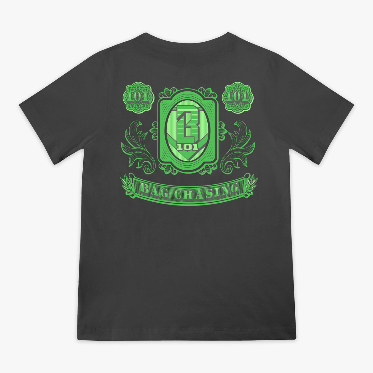 Bag Chaser Youth Tee - Gray