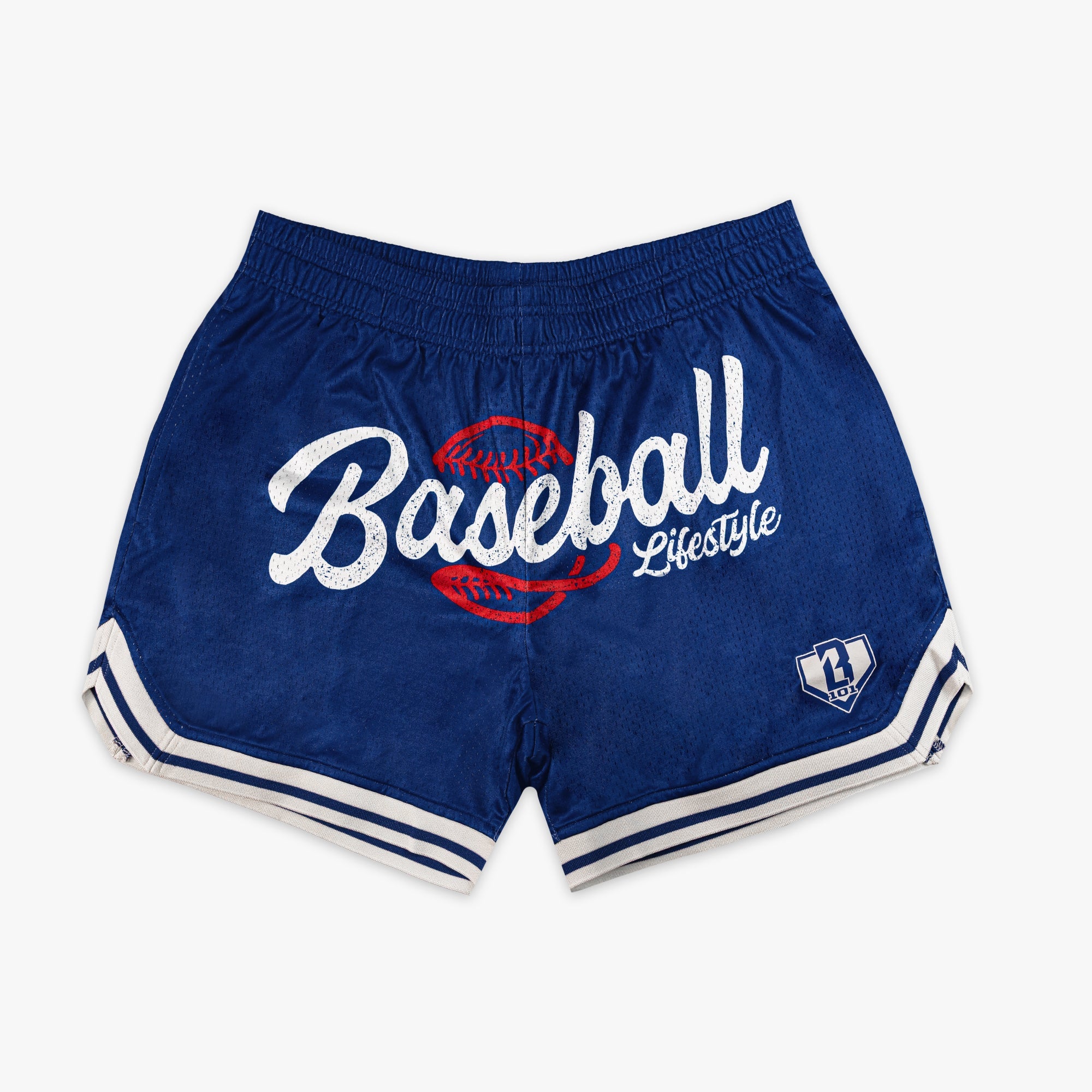 Baseball Youth Court Shorts - Navy
