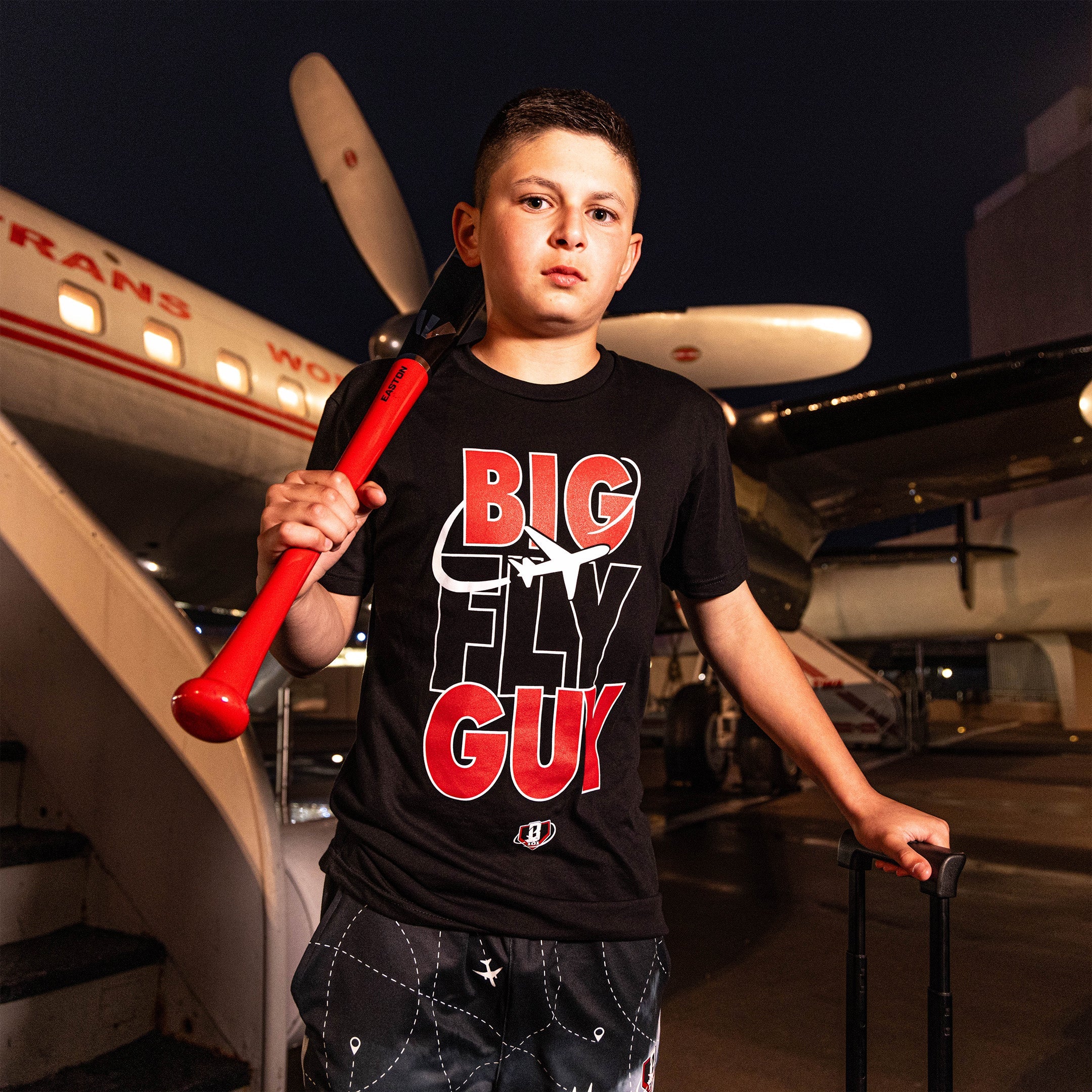 Big Fly Guy Tee - Red Eye