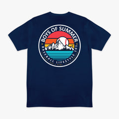 Boys of Summer Sunrise Tee - Navy