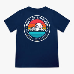 Boys of Summer Sunrise Youth Tee - Navy