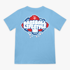 Cotton Candy Youth Tee - Light Blue