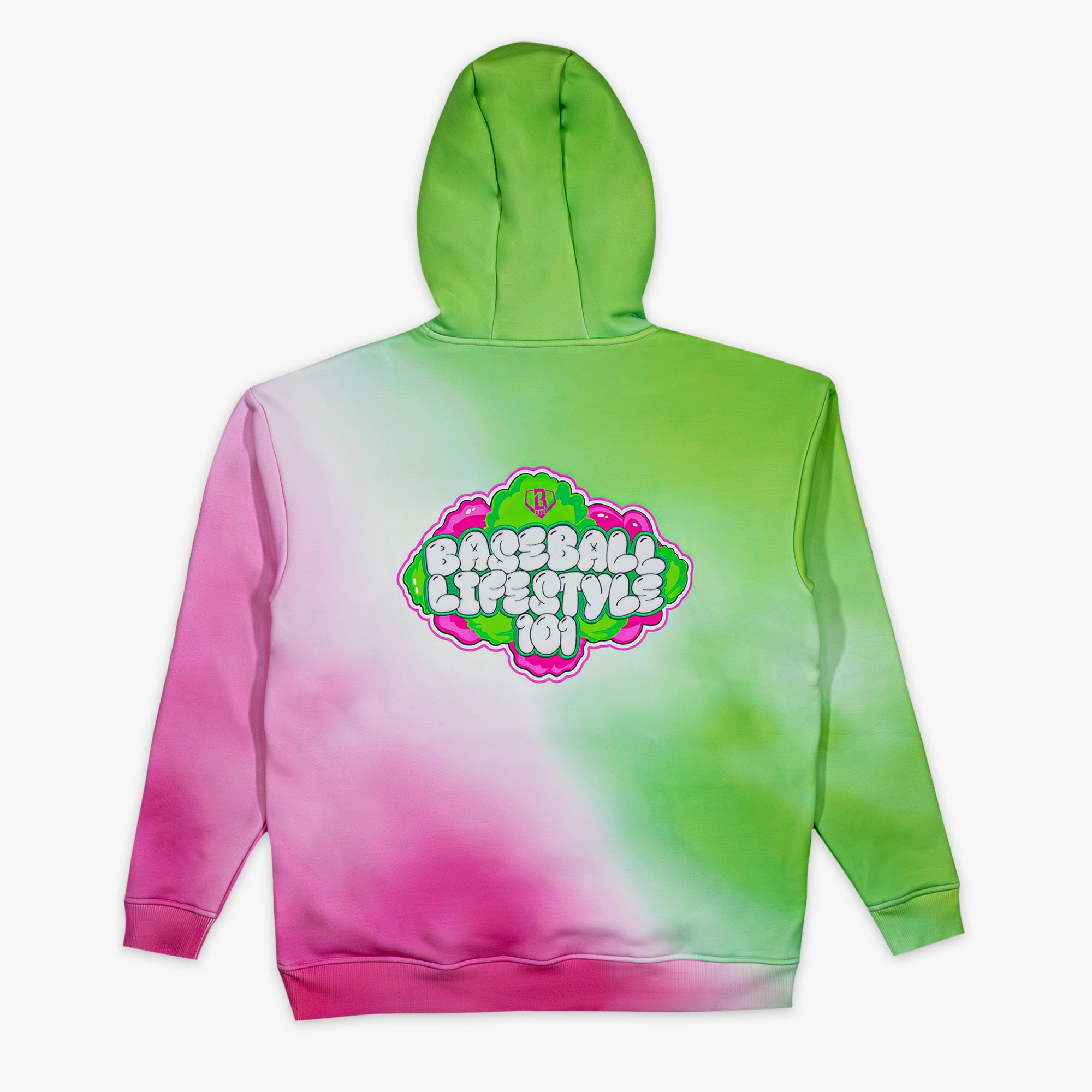 Cotton Candy Hoodie - Sour Apple