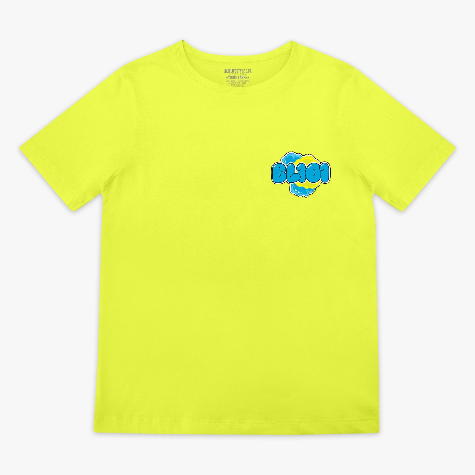 Cotton Candy Youth Tee - Blueberry Lemonade