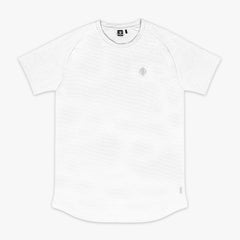 Diamond Tech Youth Tee - White