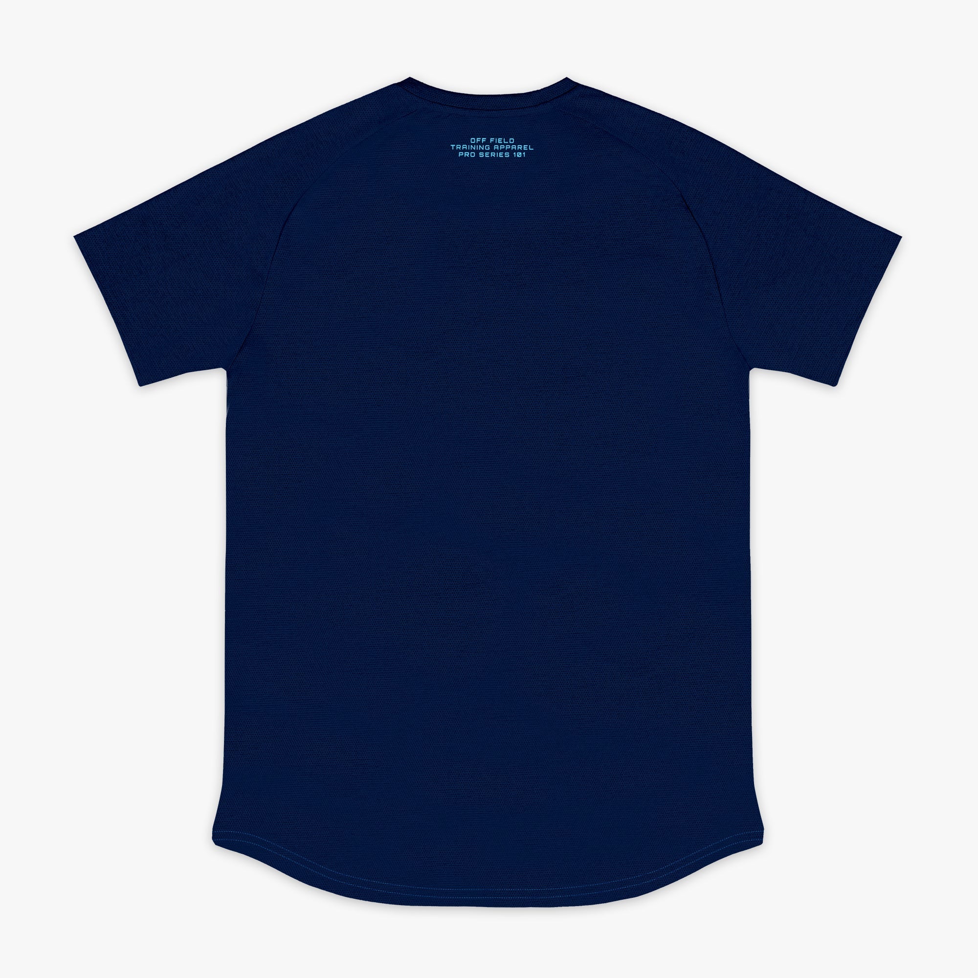 Diamond Tech Youth Tee - Navy/Light Blue