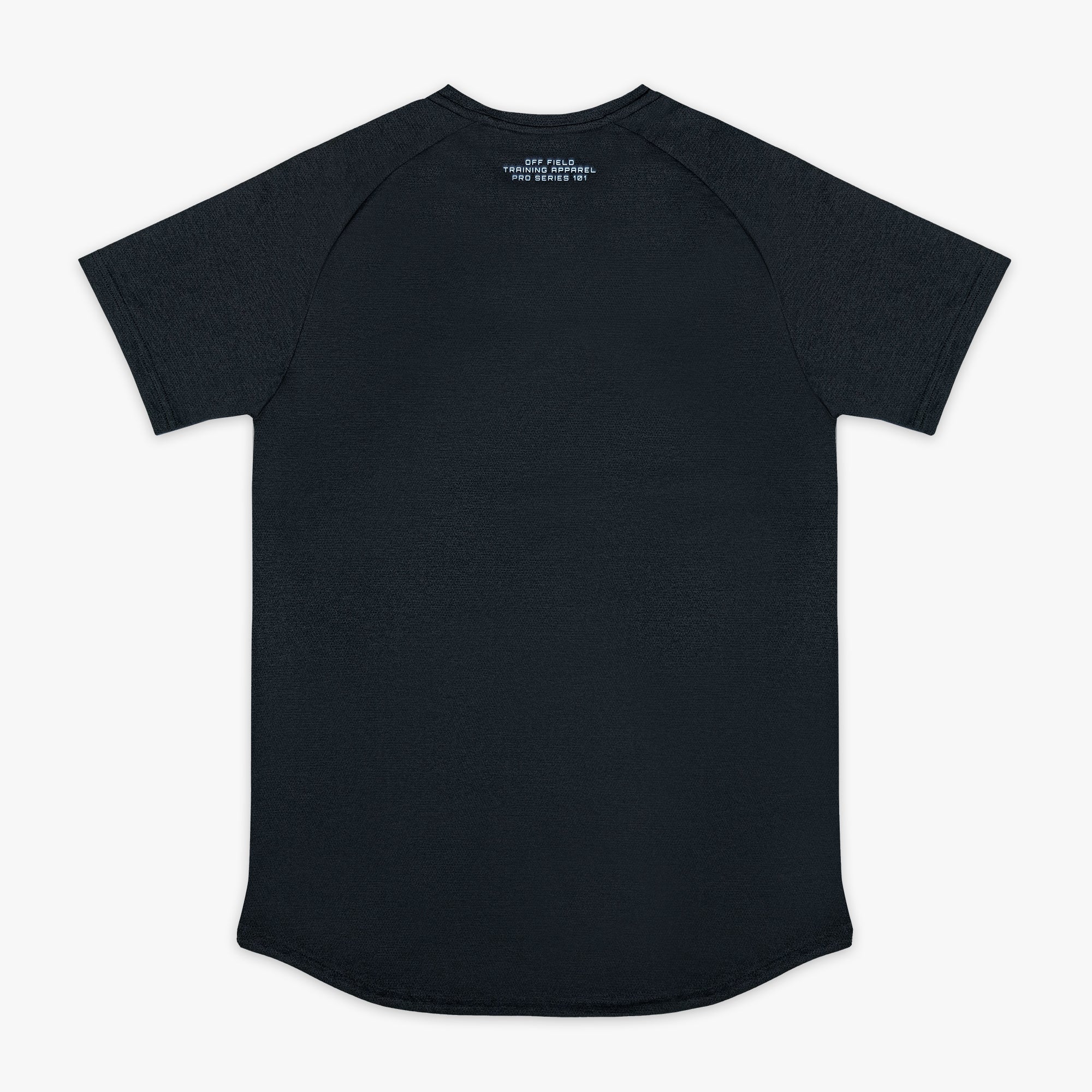Diamond Tech Youth Tee - Black/Light Blue