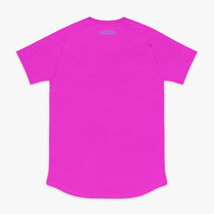 Diamond Tech Youth Tee - Cotton Candy Pink