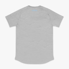 Diamond Tech Youth Tee - Gray/Light Blue