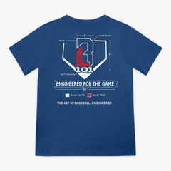 Engineered For The Game Youth Tee - Blue