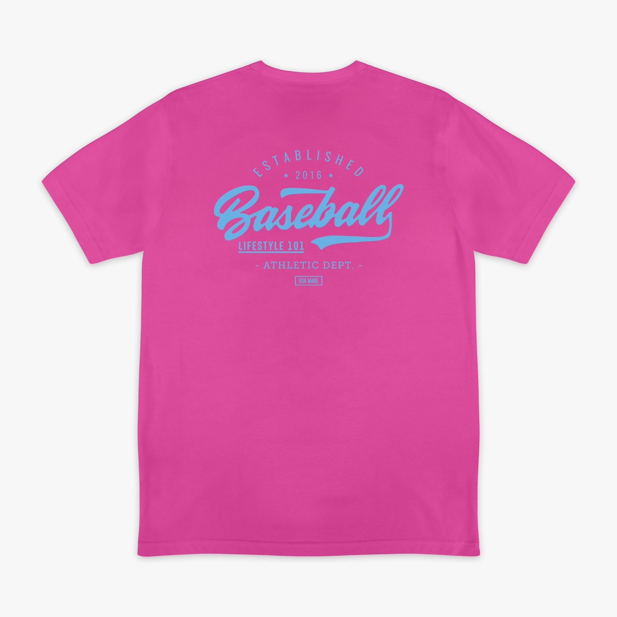 Established Tee - Cotton Candy Pink