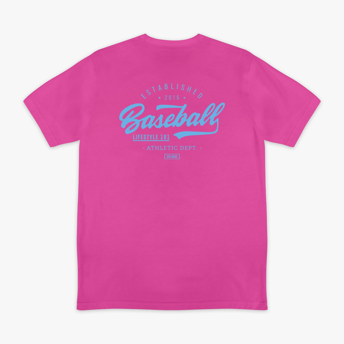 Established Tee - Cotton Candy Pink