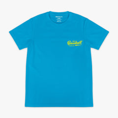 Established Tee - Highlighter Blue