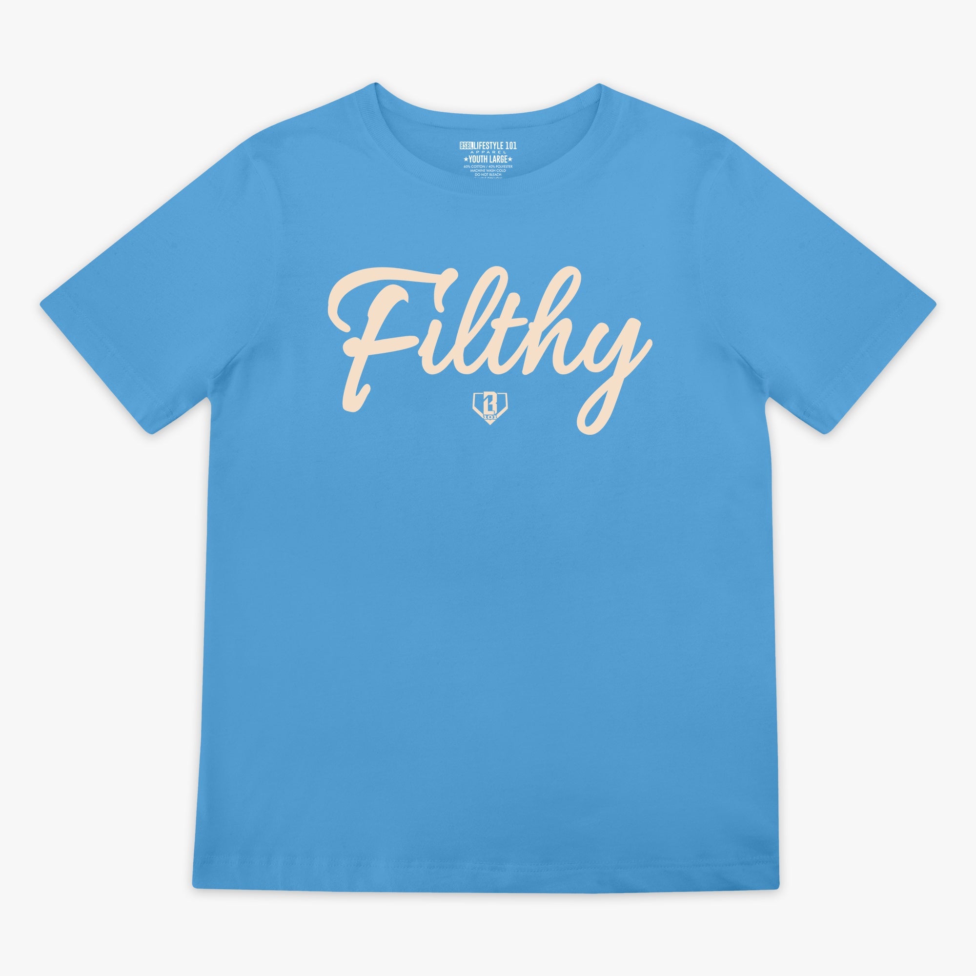 Filthy Youth Tee - BL Blue/Bone