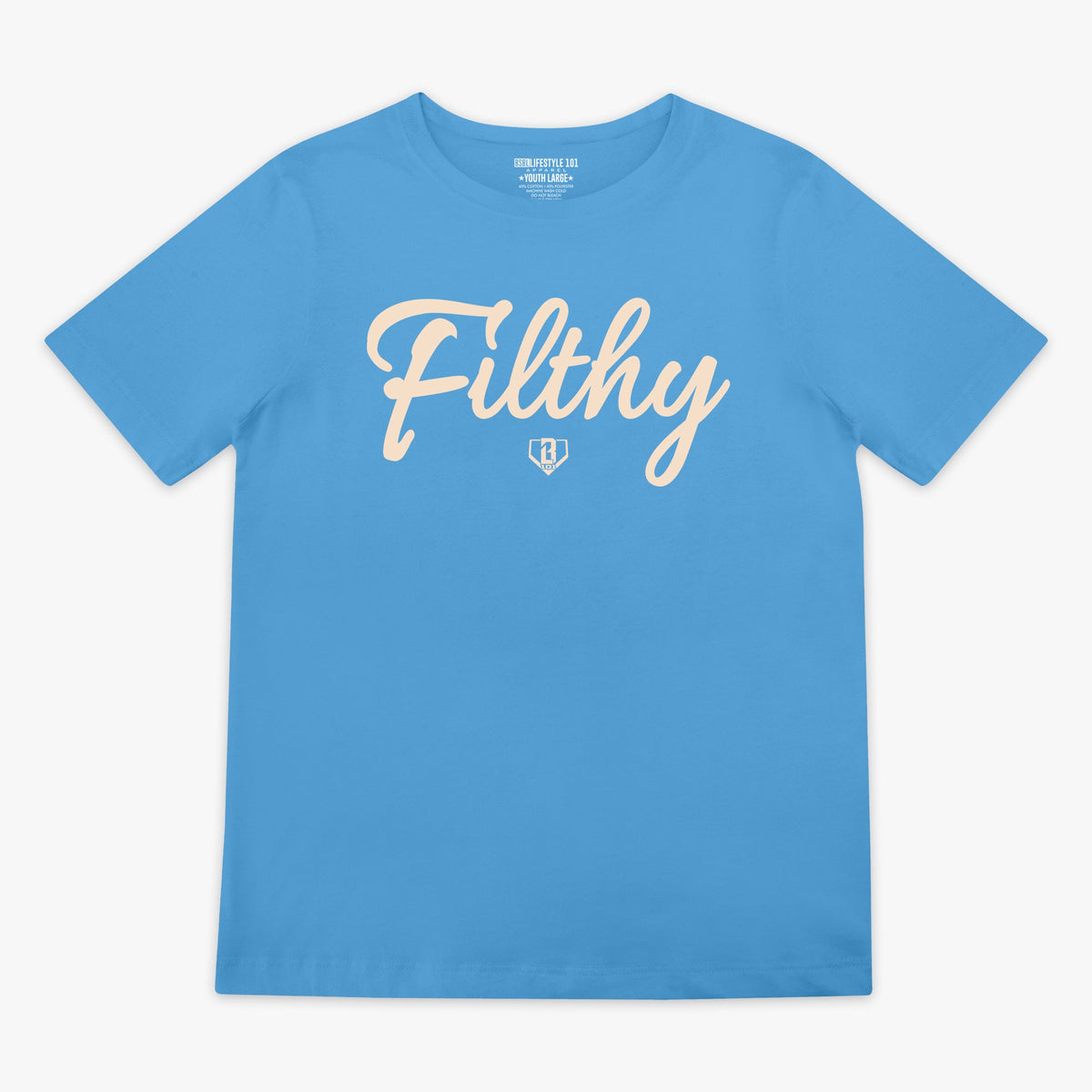 Filthy Youth Tee - BL Blue/Bone