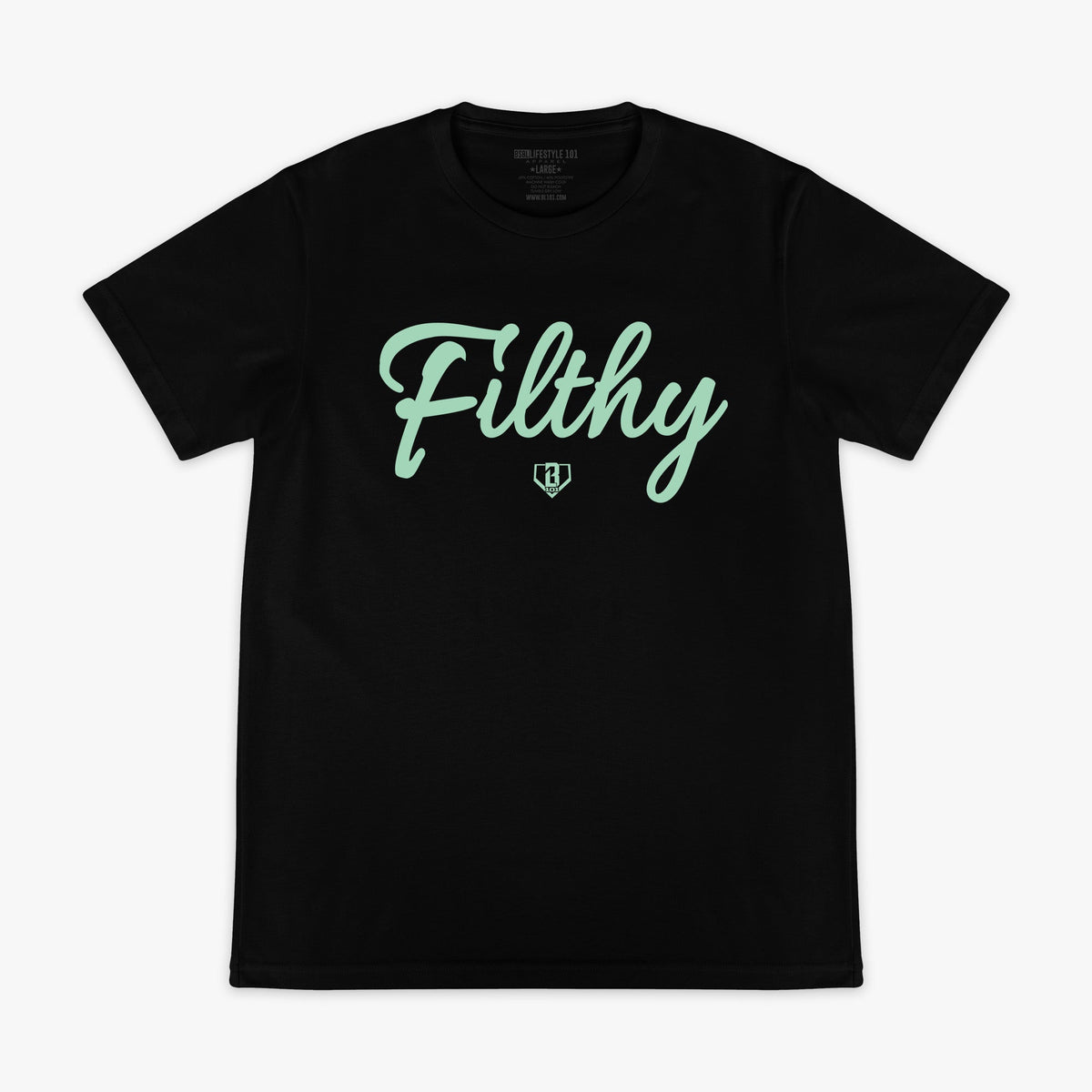 Filthy Tee - Black/Mint