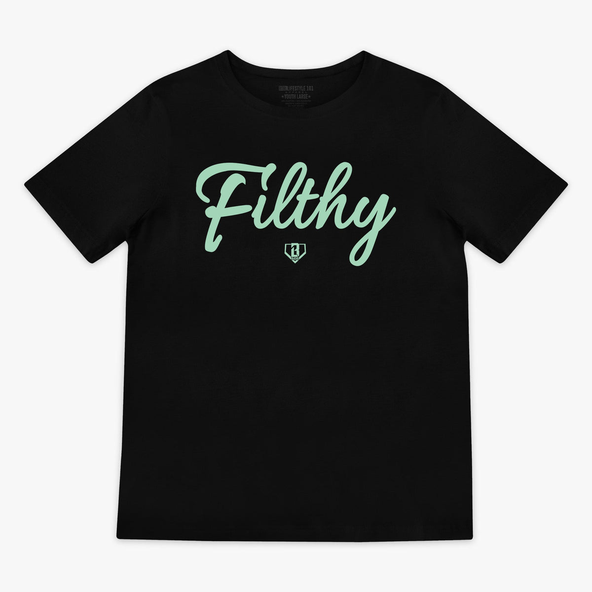 Filthy Youth Tee - Black/Mint
