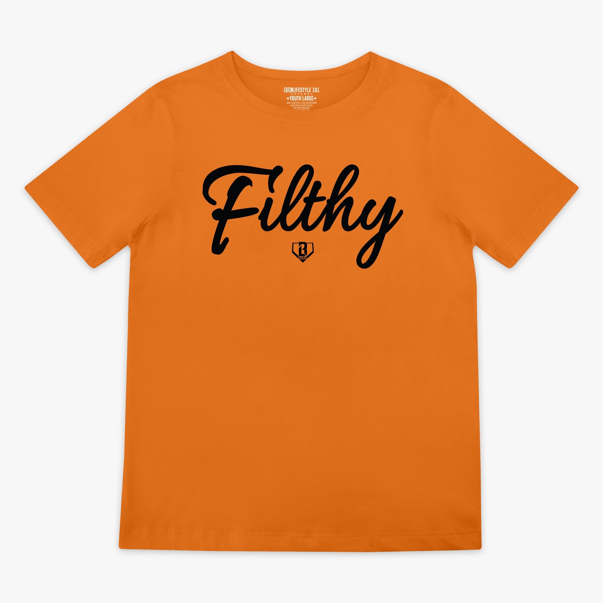 Filthy Youth Tee - Orange/Black