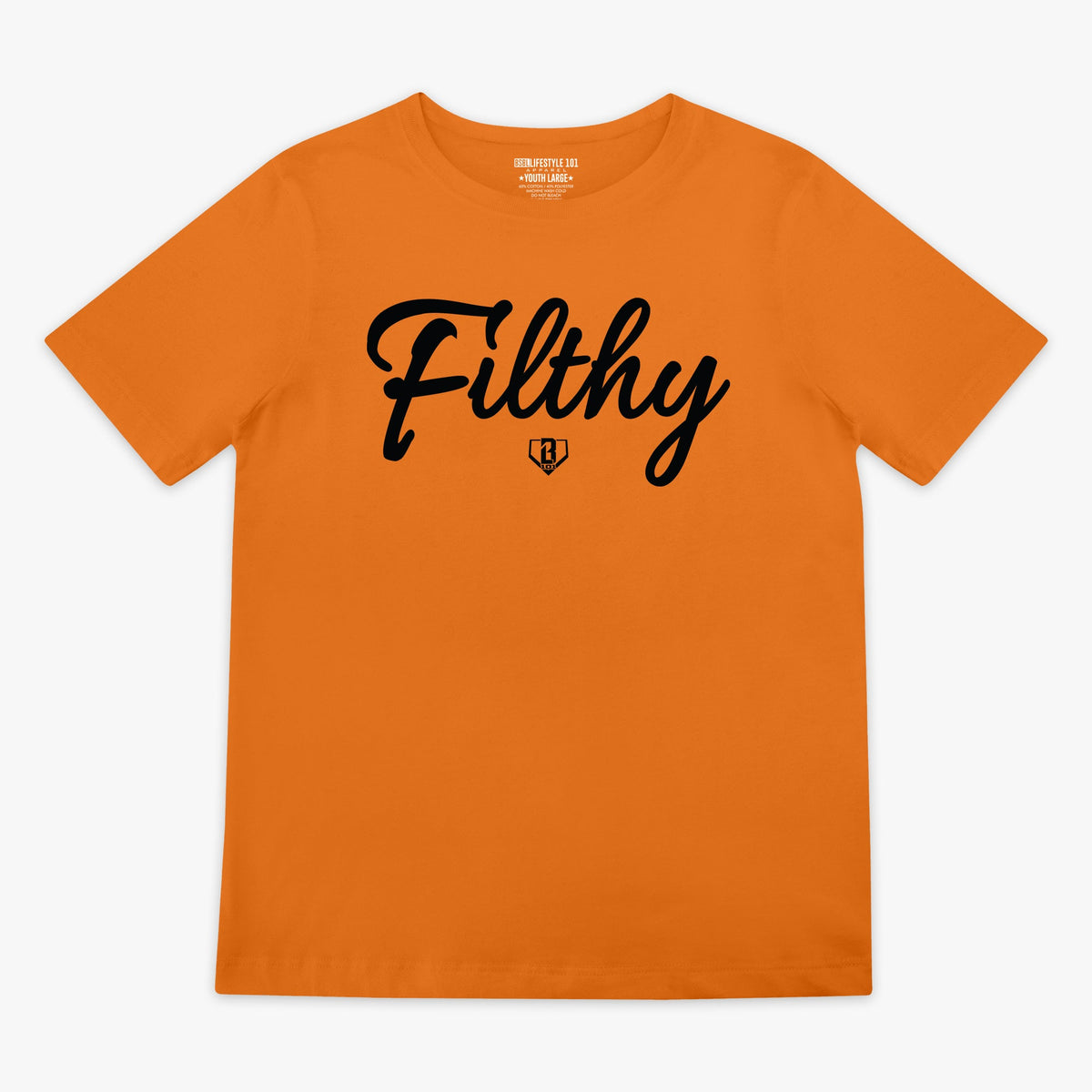 Filthy Youth Tee - Orange/Black