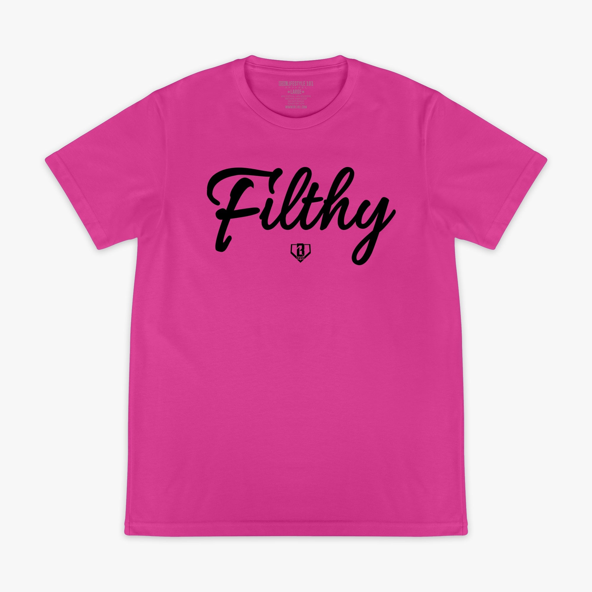 Filthy Tee - Pink/Black