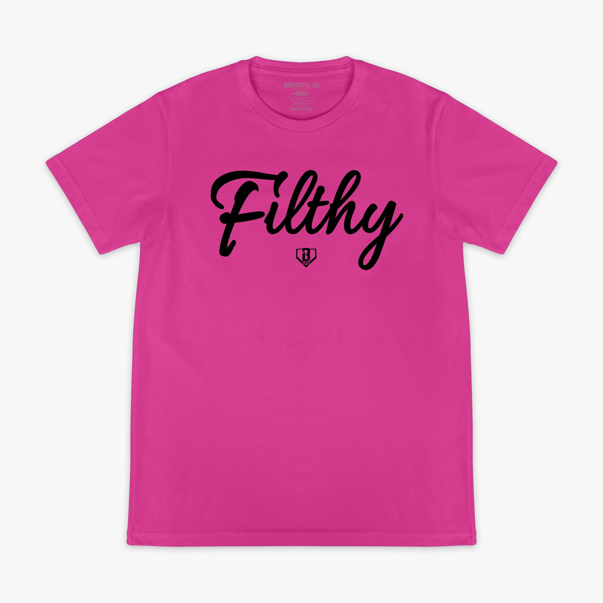 Filthy Tee - Pink/Black