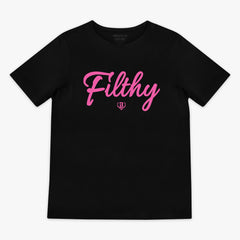 Filthy Youth Tee - Black/Pink