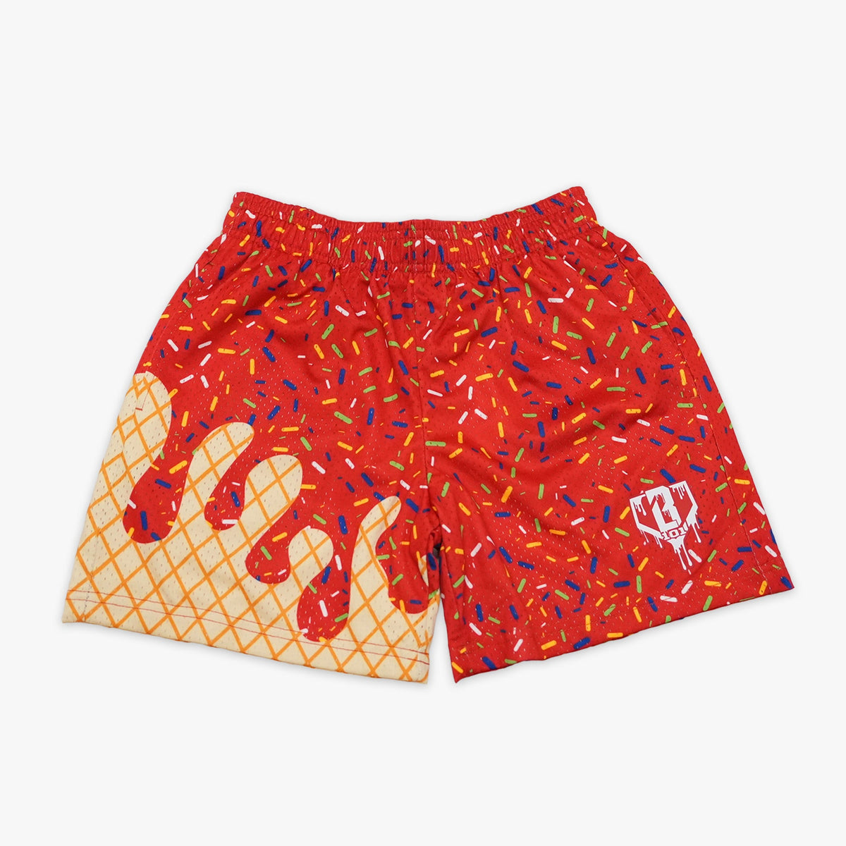 Ice Cream Youth Shorts - Cherry