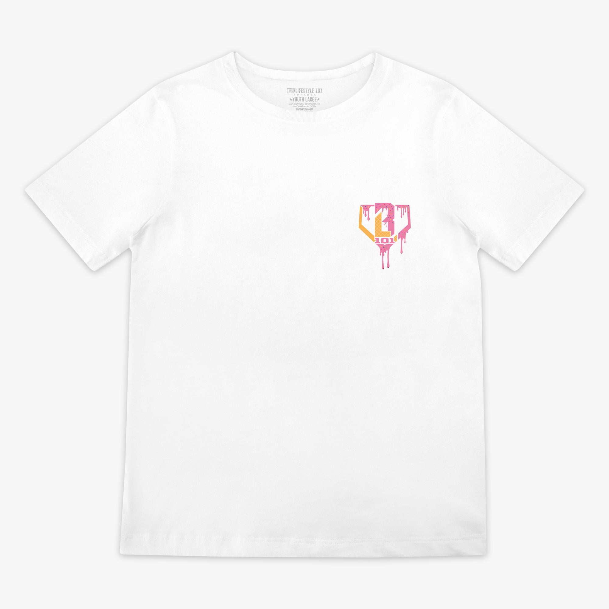 Ice Cream Youth Tee - Strawberry