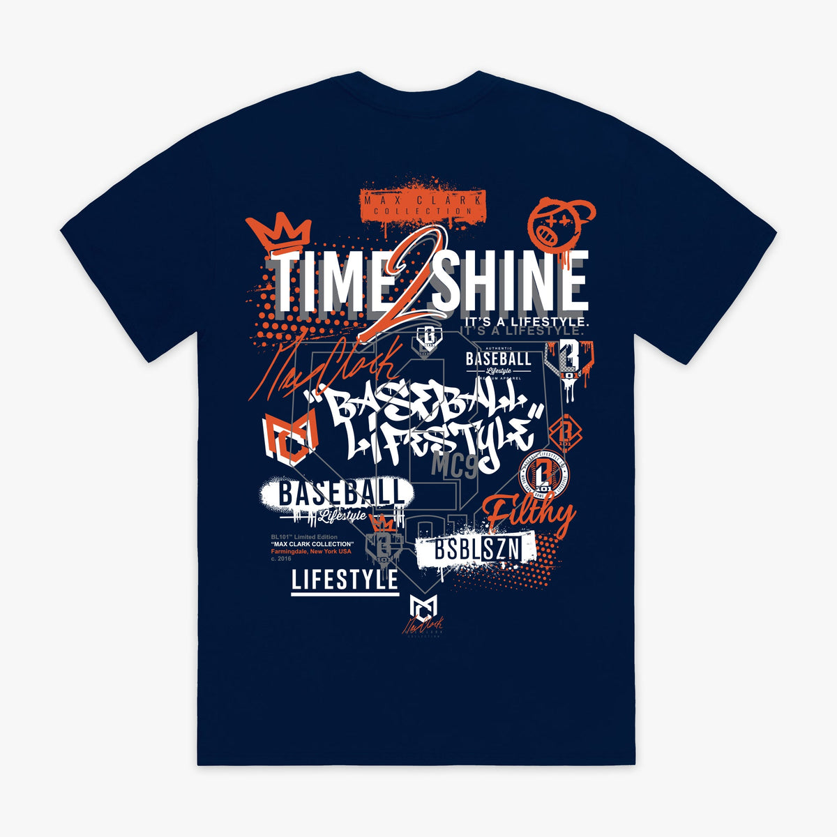 Max Clark Tee - Navy