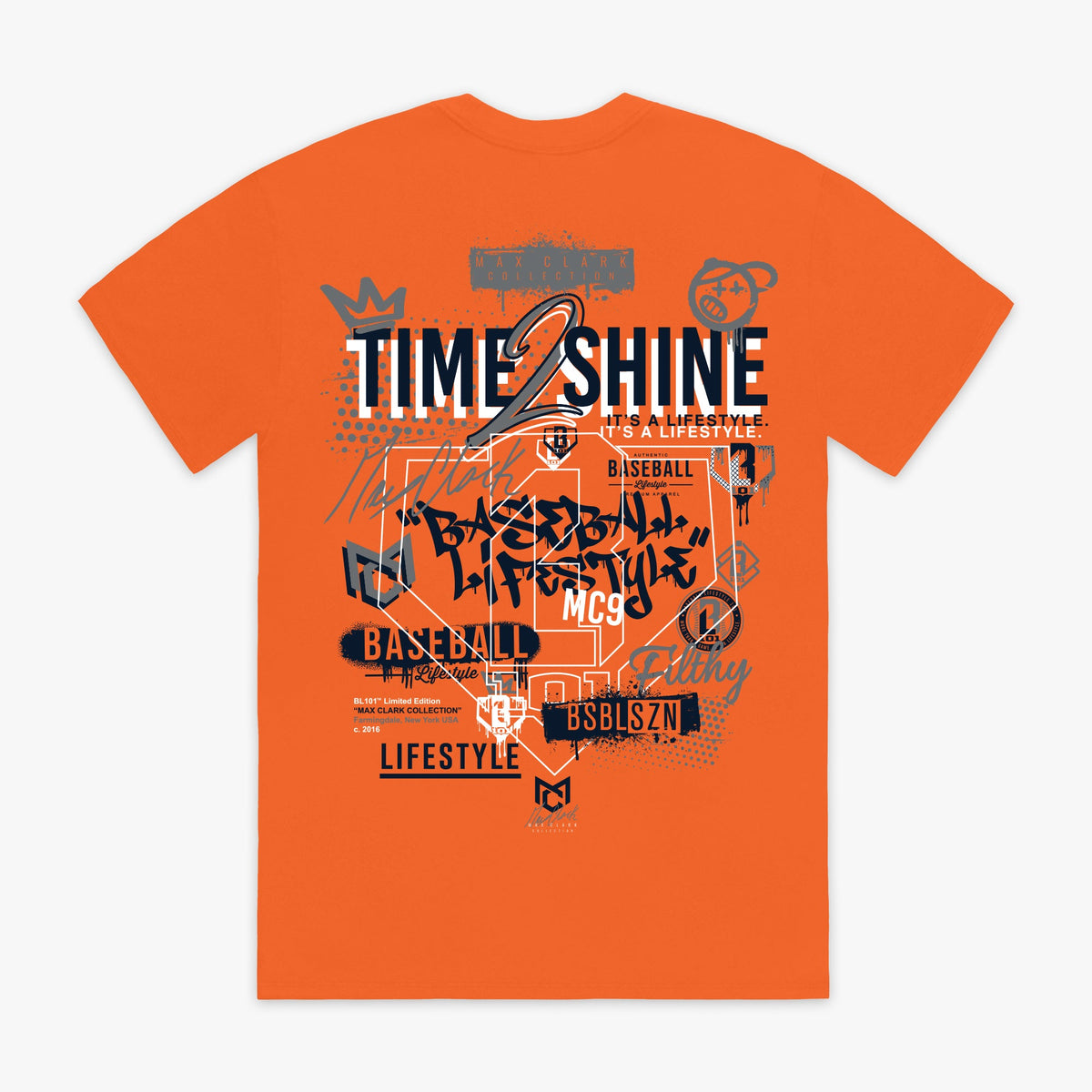 Max Clark Tee - Orange