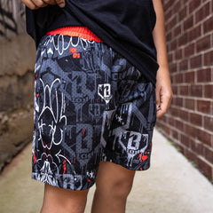 Night Game Drip Youth Shorts