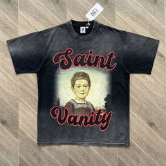 SAINT VANITY Global BHM Girl Ogor Attack TEE Laundry Short Sleeve Collection (1)