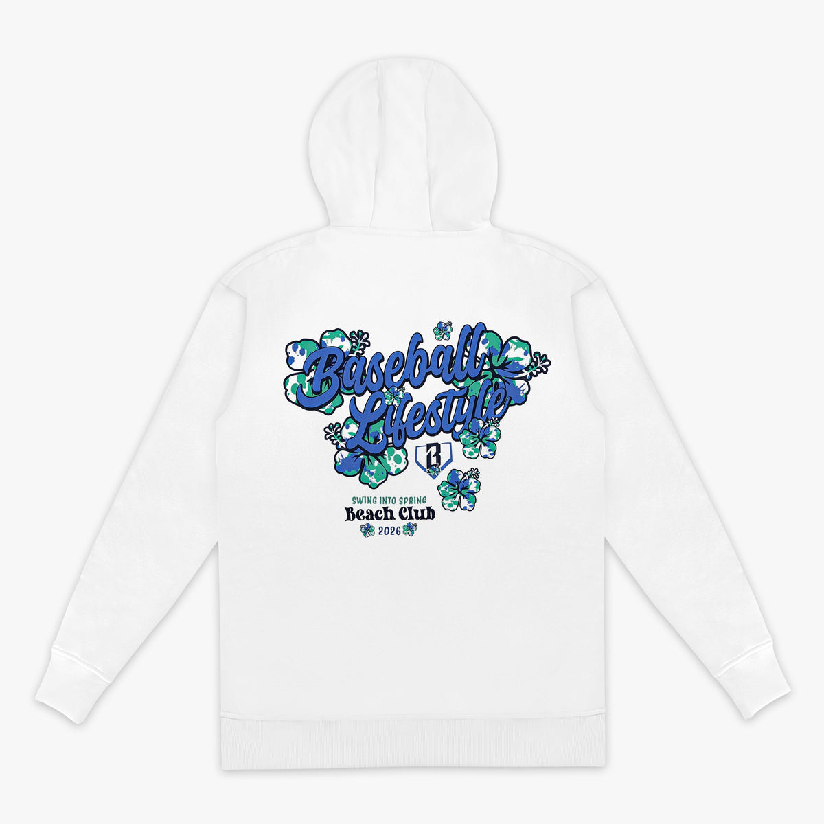 Petal Play Beach Club Youth Hoodie
