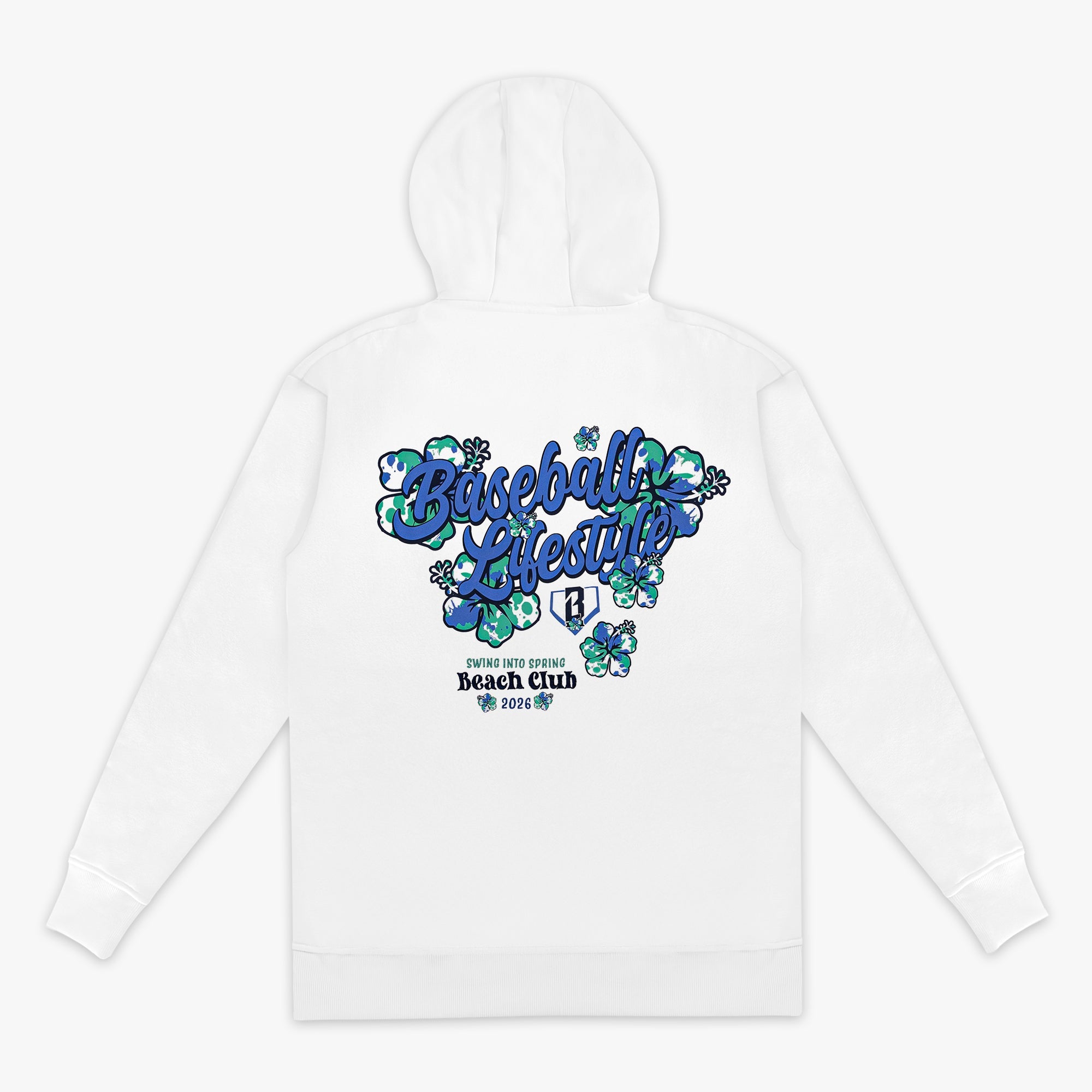 Petal Play Beach Club Hoodie