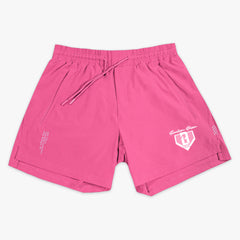 Pro Series Youth Shorts V2 With Liner - Pink Pinstripes