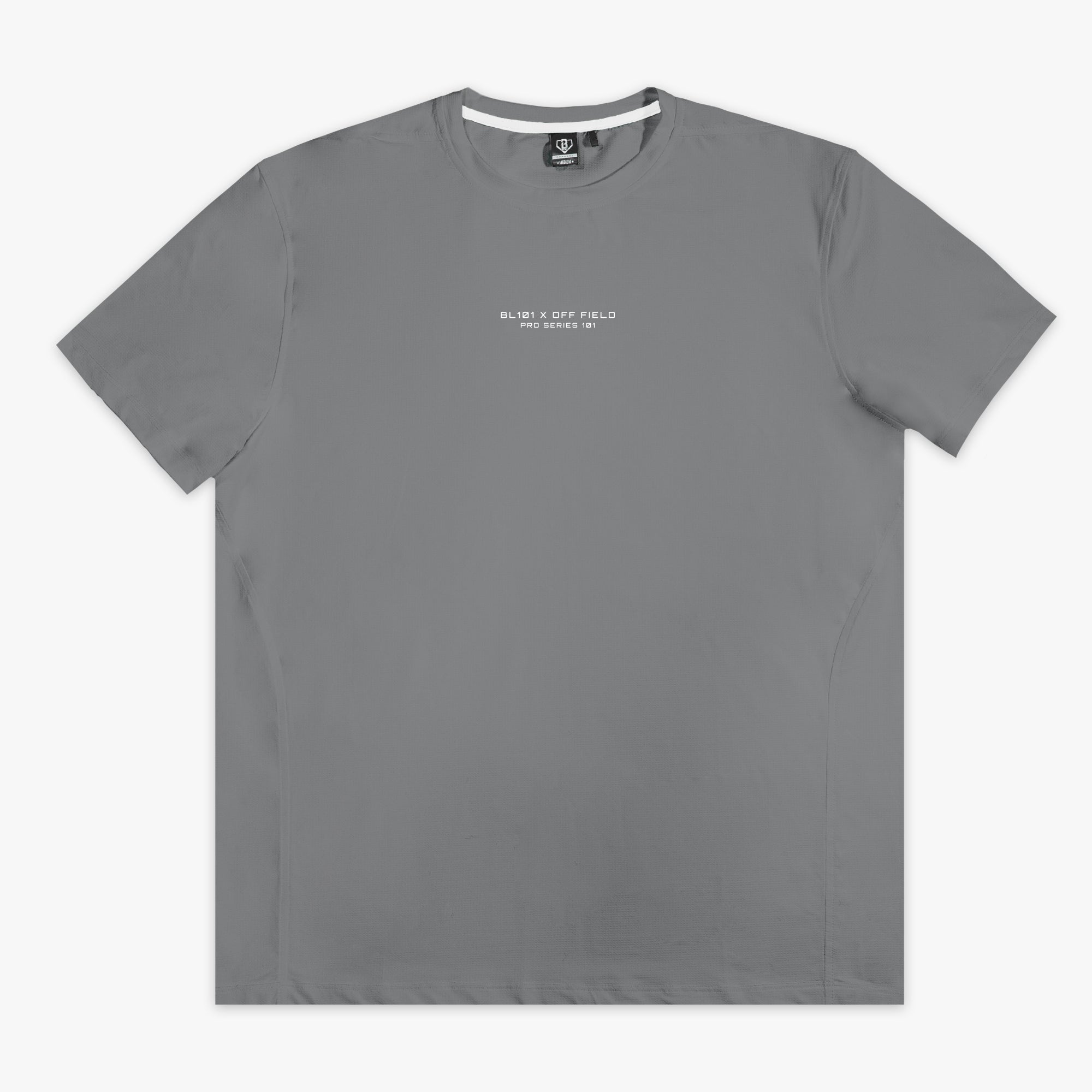 Pro Series Tech Mesh Youth Tee - Gray