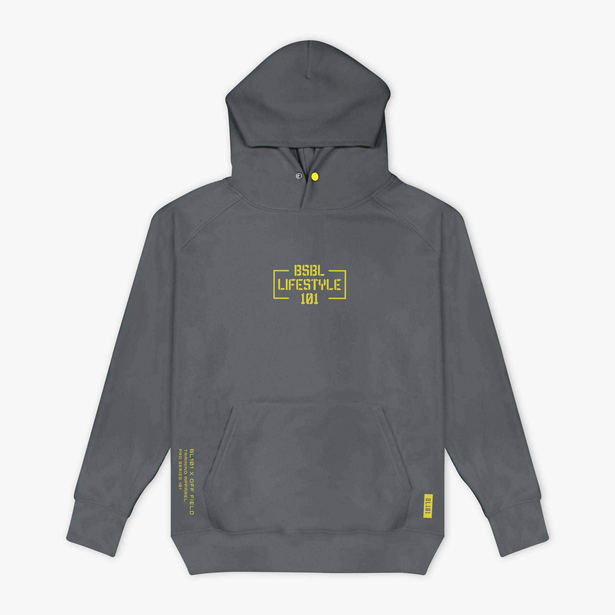 Off-Field Performance Hoodie - Gray/Yellow