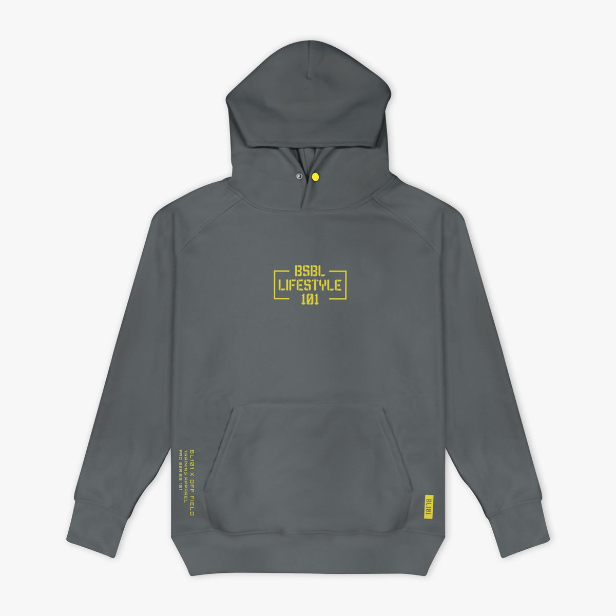 Off-Field Performance Hoodie - Gray/Yellow