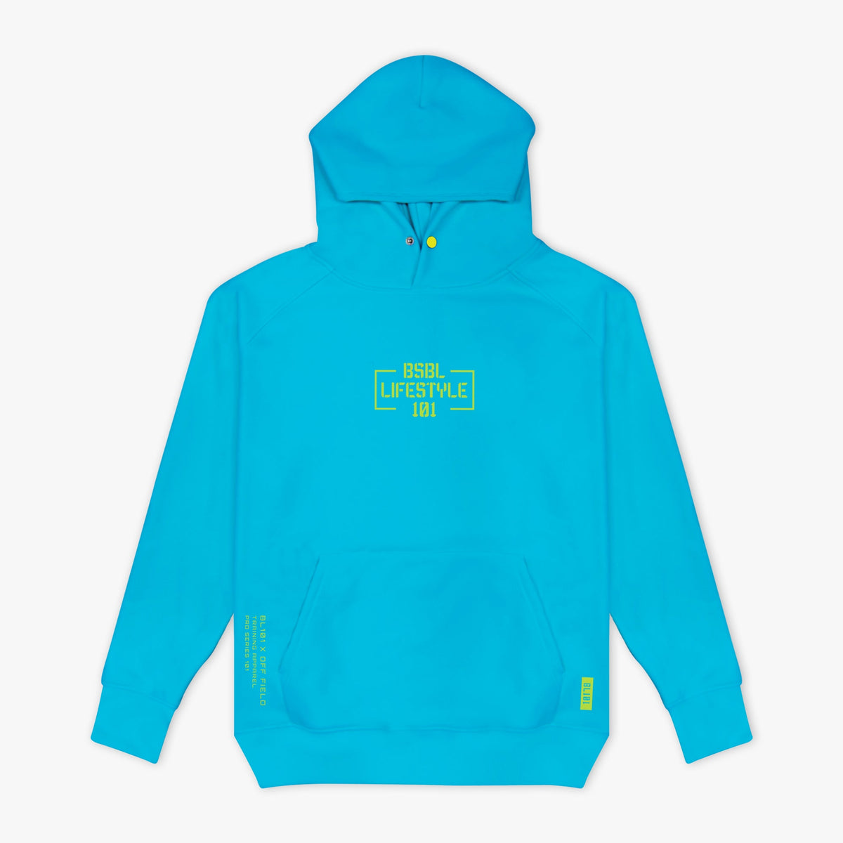Off-Field Performance Hoodie - Highlighter Blue
